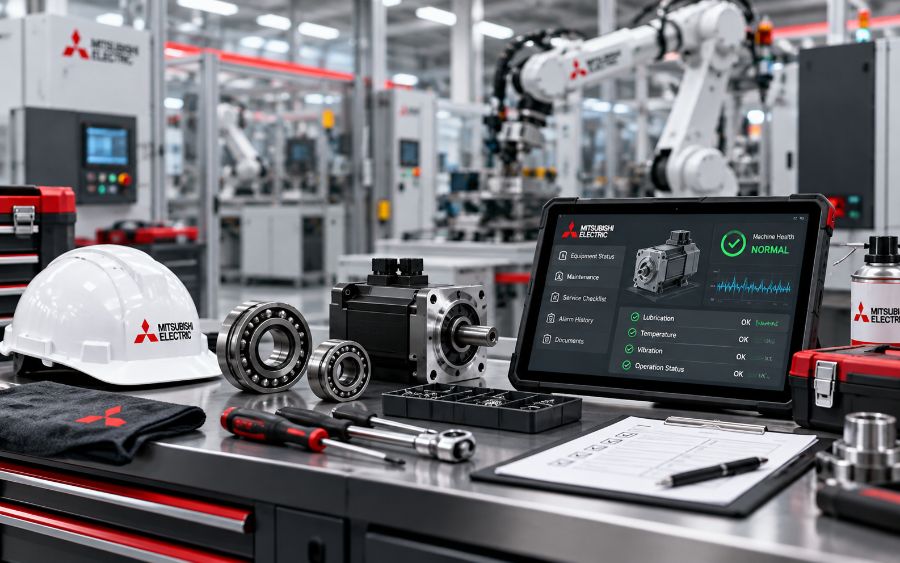Service and maintenance with equipment health monitoring